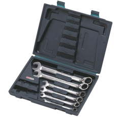 Coffret Clés Mixtes à Cliquet Réversibles | 6 Pièces