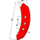 Spitzschar, gedreht - links 101LAN05L Pöttinger-Landsberg Nachbau