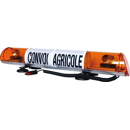 Magnetische Signalleiste 12 V - 2 Leuchten