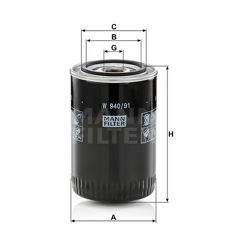 MANN-Filter Ölfilter W 940/91