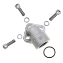 Winkel-Schraubflansch 90°   IG 3/4"BPSmax. Betriebsdruck 315 bar,O-Ring 23,81 x 2,62, 3-Loch-Flansch  WF40IGBSP343