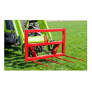 Fourche à balles attelage EURO / Attelage 3 point Cat 2