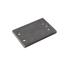 Halteplatte f. gedr. Schwergrubberstiele 150 x 10 x 100 mm Nachbau  