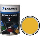 Peinture de finition Jaune MAITRE pot 1L| LACAGRI