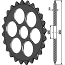 Sternring Ø 625 mm für DAL-BO 15395 – Nachbau  