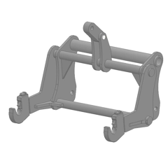 Interface pour télescopique MANITOU/3PTS CAT 3 N adaptable