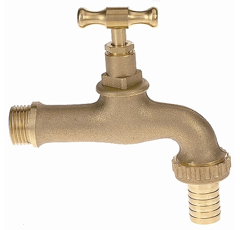 Robinet 2 voies 1/2" - 3/4"