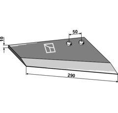 Aileron droite pour RAZOL 3489 adaptable - BlackSteel©