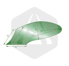 Versoir gauche 11663 adaptable