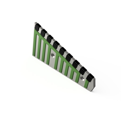 Contre-sep Droit carbure équerres et rechargement pour charrue LEMKEN 3411525 adaptable