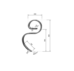 Dent pour vibroculteur KONGSKILDE 3557640217512 adaptable