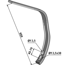 Kockerling - 506211 - Tige de dent 50x26 - BlackSteel ©