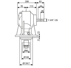 Boitier de gyrobroyeur 65CV | GENERIQUE