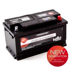 Batterie 12 V 80 AH 58035GUG Intact