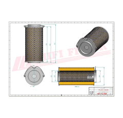 Filtre hydraulique adaptable HIFI FILTER SH74015