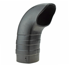 Codo de escape para tractor FENDT 716201100209 adaptable