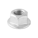 Sechskantmutter mit Flansch, mit Klemmteil, Ganzmetallmutter