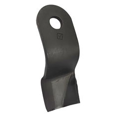 Cuchilla derecha para trituradora SAUERBURGER 230 x 80 mm 0.004.10.49211 adaptable - BlackSteel©