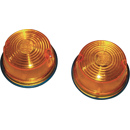Feu de position tracteur orange Ø 75 mm