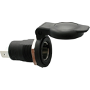 Prise bipolaire 2 plots cosse plate Ø 18,4 - JAEGER ERICH