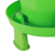 Lot de 4 pieds abreuvoir double cylindre ligne vert - CHICK'A
