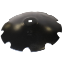 Disque crénelé Ø 710 x 6 x 41 mm adaptable - BlackSteel©