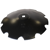 Disque crénelé Ø 710 x 6 x 41 mm adaptable - BlackSteel©