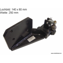 Zwangslenkung, rechts, Flanschmaß 140 x 80 mm 