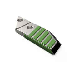 Pointe Gauche carbure 2 faces et rechargement pour charrue LEMKEN 3364055 adaptable