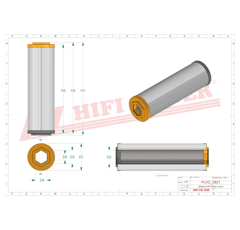 Filtre hydraulique adaptable HIFI FILTER SH93448