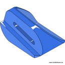 Schleifsohle - links UP9LM Rabe by Muzzi Industrie