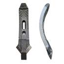 Soc de cultivateur carbure et rechargement TOUTES MARQUES 360x70 mm adaptable