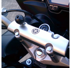 Boule Ø 2,54 cm avec filetage M8 mm | RAM