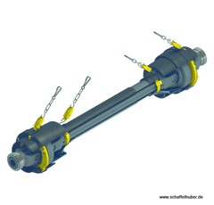 Gelenkwelle BW42151GGC10C10- 27,0 x 75,0, 24,0 x 95,0 Benzi