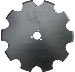 Coutre circulaire crénelé Ø 560 x 5 mm adaptable - Blacksteel©