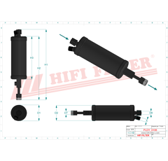 Deshydrateur Climatisation adaptable HIFI FILTER DYH70016