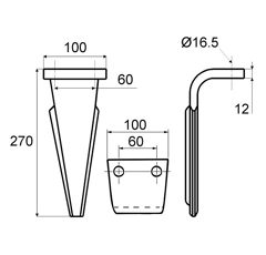 Kreiseleggenzinken Frost 270x100 04201 Nachbau