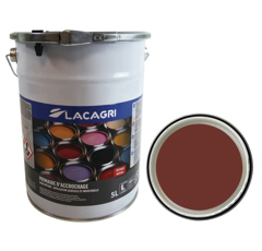 Peinture primaire Brun Rouge UNIVERSEL seau 5L | LACAGRI