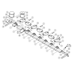 Tambour d'andaineuse pour faucheuse LELY 4124109300 origine