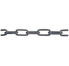 Chaîne droite zingué 25 mm - mâle 1 m (Vendu par 25)