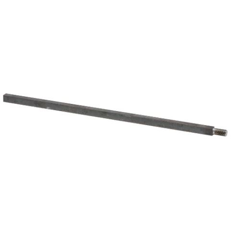 Arbre carré 400 x 26 x 26 mm adaptable - BlackSteel©