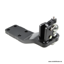 Zwangslenkung, links,für höhenverstellbaren Kugeleinsatz, Schwarz