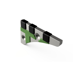 Nez de contre-sep Droit carbure équerres et rechargement pour charrue LEMKEN 3401900 adaptable