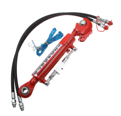 Hydraulischer Oberlenker, Kat. 2,  Ø 25,4 mm, Hub 240 mm - Schema-Hydraulik