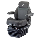 Siège tracteur à suspension pneumatique tissu 656 - 731 mm adaptable