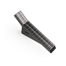 Sabot de décompacteur avec plaquettes carbure ALPEGO E05610S adaptable