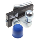 Kugeleinsatz Kugel 50,W= 180 S25, Schwarz  