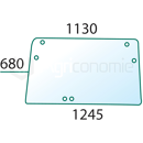 Vitre arrière pour machine agricole CASE IH 1989731C1 adaptable