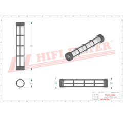 Filtre hydraulique adaptable HIFI FILTER SH70361