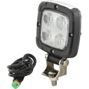Phare de travail Carré 4 LED 10-80V 20W 1800 lumens 